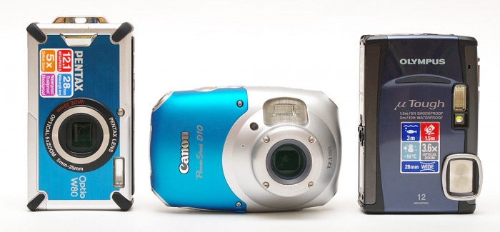 Milline on parim veekindel kompaktkaamera? Pentax W80 vs Canon D10 vs Olympus Tough-6010