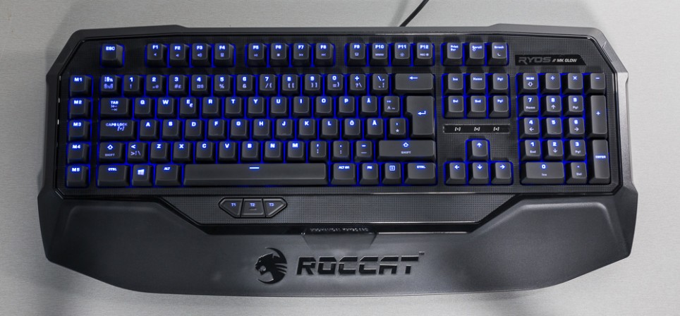 Roccat Ryos MK Glow klaviatuur – pole päris kuld, kuigi hiilgab