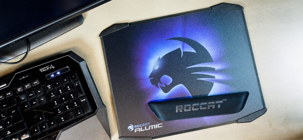 Mänguri alumiiniumist sõber Roccat Alumic