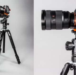 Manfrotto Befree Alpha statiiv on tehtud Sony täiskaadrile