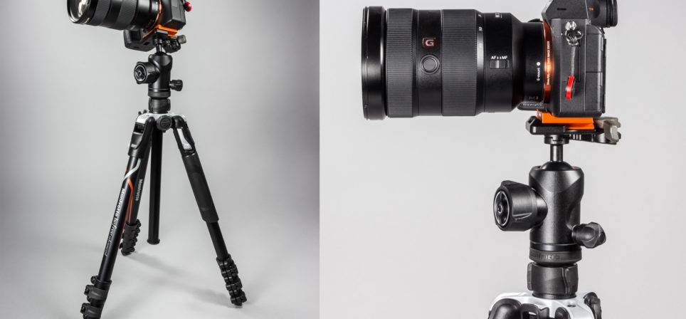 Manfrotto Befree Alpha statiiv on tehtud Sony täiskaadrile