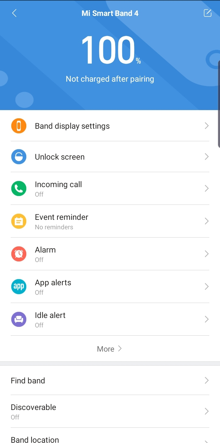 Xiaomi Mi Band 4