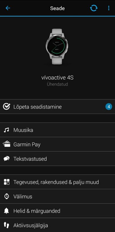 Garmin Vivoactive 4s