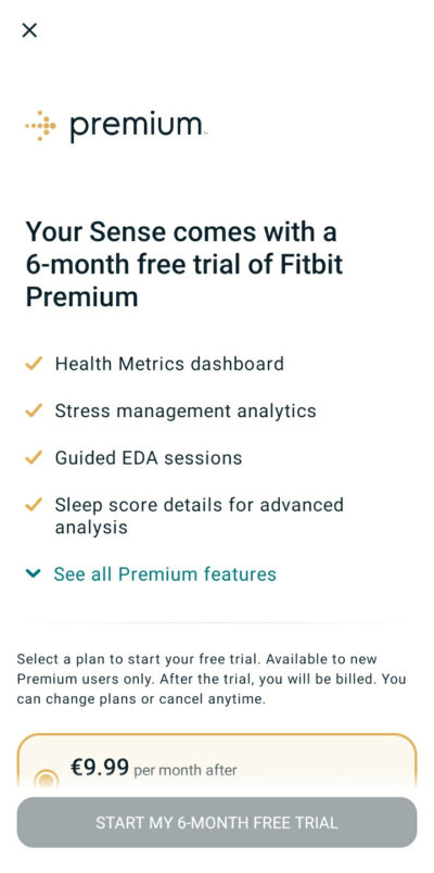 Fitbit Sense nutikell