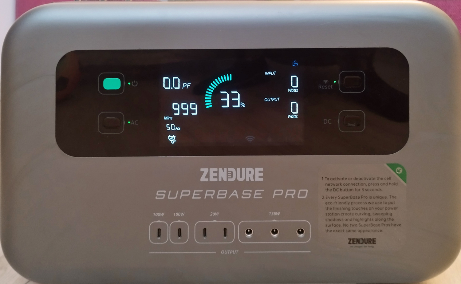 Zendure SuperBase Pro 1500 akujaam